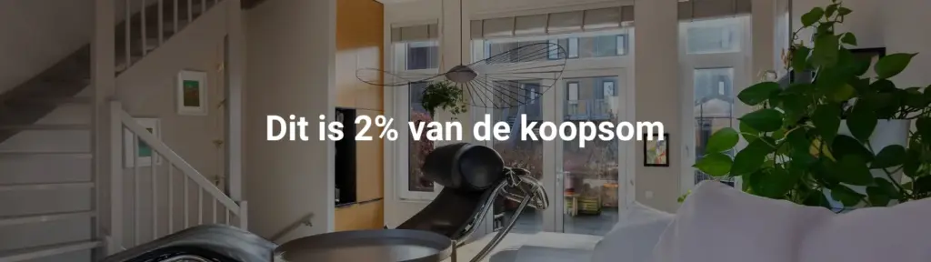 Koopsom percentage om te weten